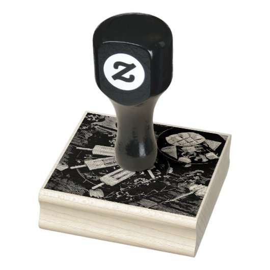 Tampons Encreurs cône de crème glacée colorée (Tampon)