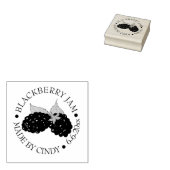 Tampons Encreurs Congélations De Confiture De Blackberry Façonnées (Tamponné)