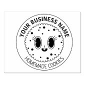 Tampons Encreurs Cookies faits maison sur mesure Petite entreprise (Impression)
