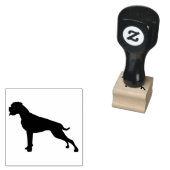Tampons Encreurs Cool classique allemand Boxer Dog Silhouette (Tamponné)