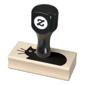 Tampons Encreurs Cool Kitty Chat Fun Feline Lover en caoutchouc (Tampon)