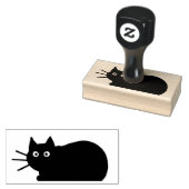 Tampons Encreurs Cool Kitty Chat Fun Feline Lover en caoutchouc (Tamponné)