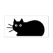 Tampons Encreurs Cool Kitty Chat Fun Feline Lover en caoutchouc (Impression)