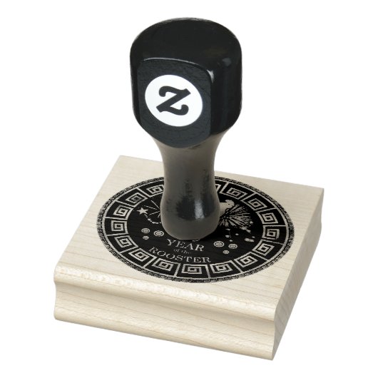 Tampons Encreurs Coq chinois Zodiac ID542 (Tampon)