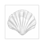 Tampons Encreurs Coquillage, Coquille de Saint-Jacques, Timbre en c (Impression)