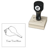 Tampons Encreurs Coquille moderne personnalisée (Tamponné)