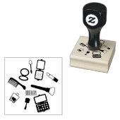 Tampons Encreurs Cosmétique / maquillage illustration (Tamponné)