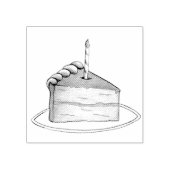 Tampons Encreurs Couche de gâteau d'anniversaire avec bougie Annive (Impression)
