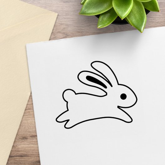 Tampons Encreurs Couleur de lapin de lapin