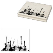 Tampons Encreurs COULEUR FUNNY SPLASHes II + votre backgr. & idées (Tamponné)