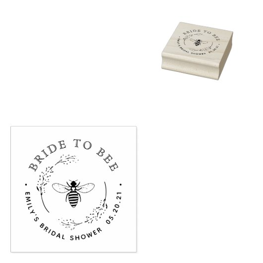 Tampons Encreurs Couronne botanique rustique Enterrement de vie de  (Tamponné)