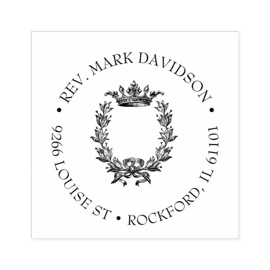 Tampons Encreurs Couronne chrétienne couronne religieuse (Impression)