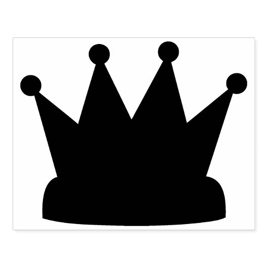 Tampons Encreurs Couronne royale, Silhouette, Timbre en caoutchouc  (Impression)