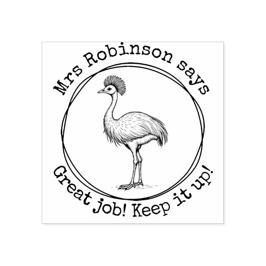 Tampons Encreurs Cours d'enseignant personnalisé Cours d'excellence (Impression)