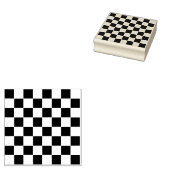 Tampons Encreurs Course de voiture / Motif d'échecs + votre backgr. (Tamponné)