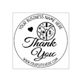 Tampons Encreurs Couture artisanale Merci pour petites entreprises (Impression)