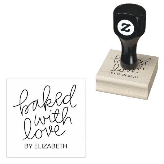 Tampons Encreurs Couvert Avec Amour Timbre En Caoutchouc Personnali (Tamponné)
