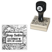 Tampons Encreurs Cowboy Rustique Pays Occidental Outils Cuir (Tamponné)