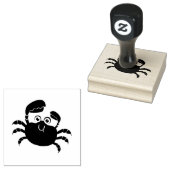 Tampons Encreurs Crabby Crab Design Timbre en bois (Tamponné)