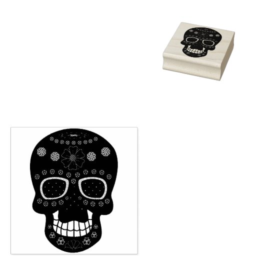 Tampons Encreurs Crâne fantaisie (Tamponné)