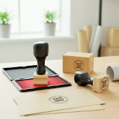 Tampons Encreurs Create Your Custom Logo & Script Font Text