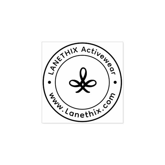 Tampons Encreurs Create Your Own Custom Business Logo Rubber Stamp (Impression)