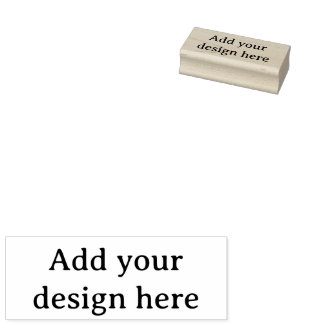 Tampons Encreurs Create Your Own Simple Custom 1" x 2.5"