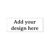 Tampons Encreurs Create Your Own Simple Custom 1" x 2.5" (Impression)