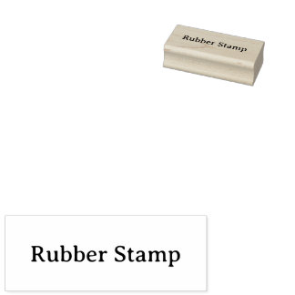 Tampons Encreurs Create Your Own Simple Custom 1" x 2.5" Rubber