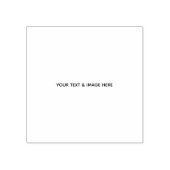 Tampons Encreurs Create Your Own wedding custom Flat Note Card (Impression)