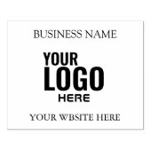 Tampons Encreurs create your own XL Large Business Logo Custom (Impression)
