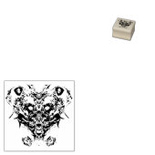 Tampons Encreurs Créature (visage comme imaginaire) (Tamponné)