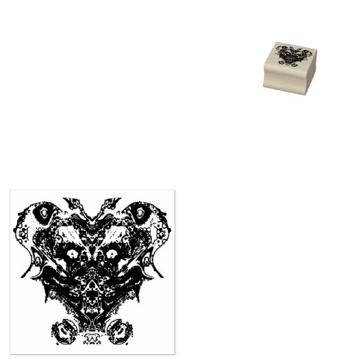 Tampons Encreurs Créature (visage comme imaginaire) (Tamponné)