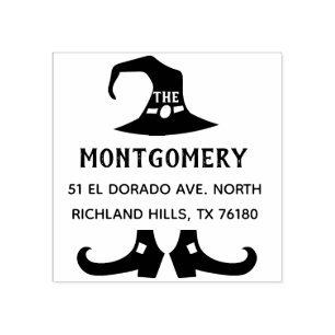 Tampons Encreurs Créer votre propre adresse de retour Halloween