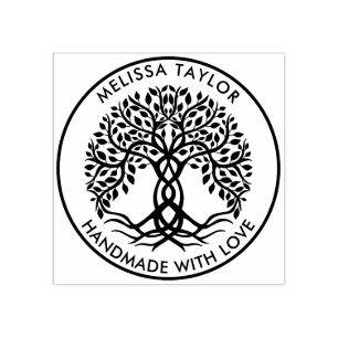 Tampons Encreurs Créer votre propre arbre rond de vie Nom de famill