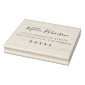 Tampons Encreurs Créer votre propre nom personnalisé Script de reto (Tampon)