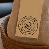 Tampons Encreurs Créez vos propres cookies à la main Logo d'entrepr