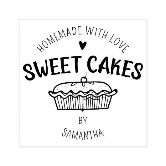 Tampons Encreurs Créez vos propres gâteaux sucrés faits maison (Impression)