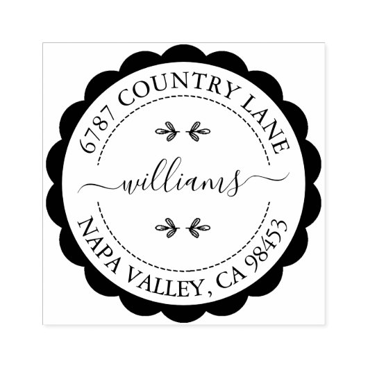 Tampons Encreurs Créez votre propre adresse (Impression)