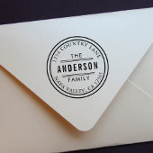 Tampons Encreurs Créez votre propre adresse de retour circulaire