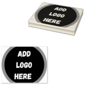 Tampons Encreurs Créez votre propre bleu gris foncé personnalisé (Tamponné)