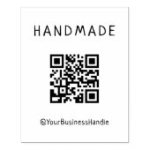 Tampons Encreurs Créez votre propre code QR personnalisé Grande ent (Impression)