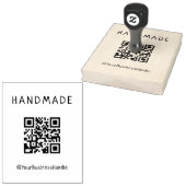 Tampons Encreurs Créez votre propre code QR personnalisé Grande ent (Tamponné)