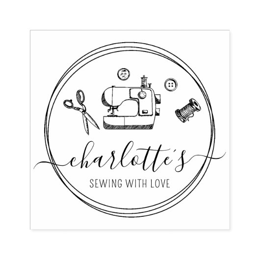 Tampons Encreurs Créez votre propre couture de script (Impression)