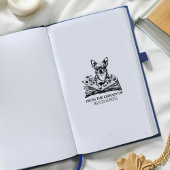 Tampons Encreurs Créez votre propre ex-libris de Chihuahua 