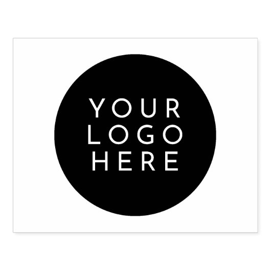 Tampons Encreurs Créez votre propre logo rond grand personnalisé (Impression)