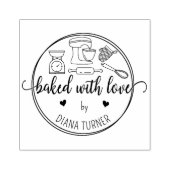 Tampons Encreurs Créez votre propre maison cuite avec amour (Impression)