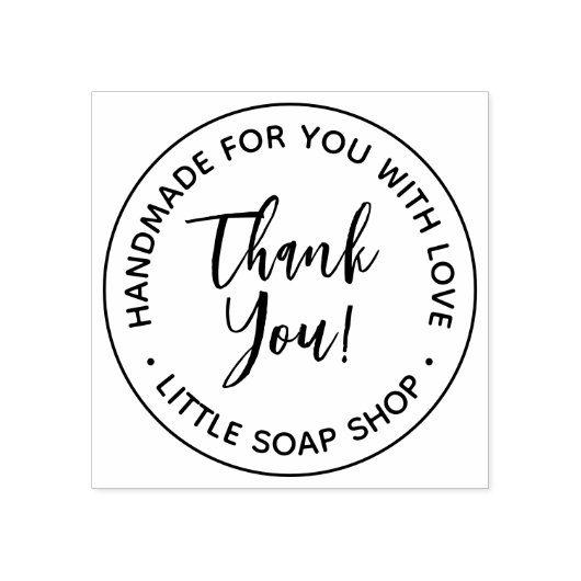 Tampons Encreurs Créez votre propre Merci artisanal (Impression)
