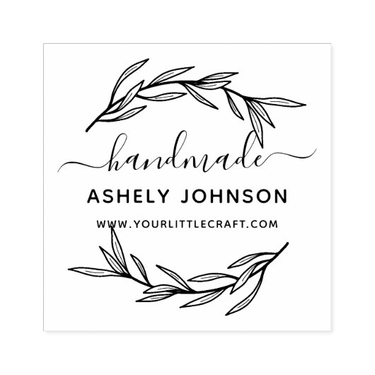 Tampons Encreurs Créez votre propre nom artisanal (Impression)