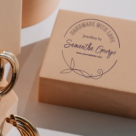 Tampons Encreurs Créez votre propre nom artisanal Mini Timbre en ca